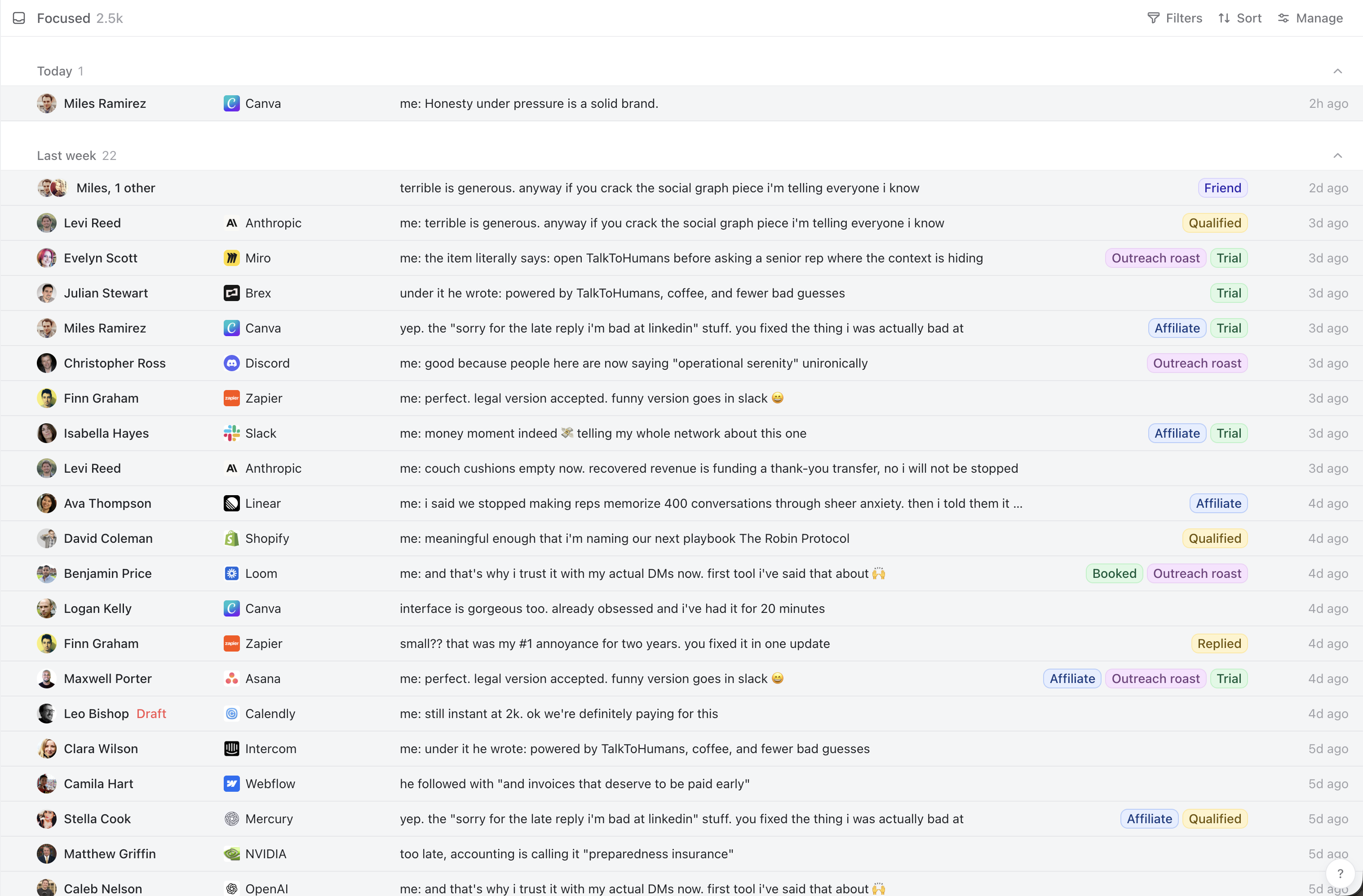 Focused Inbox