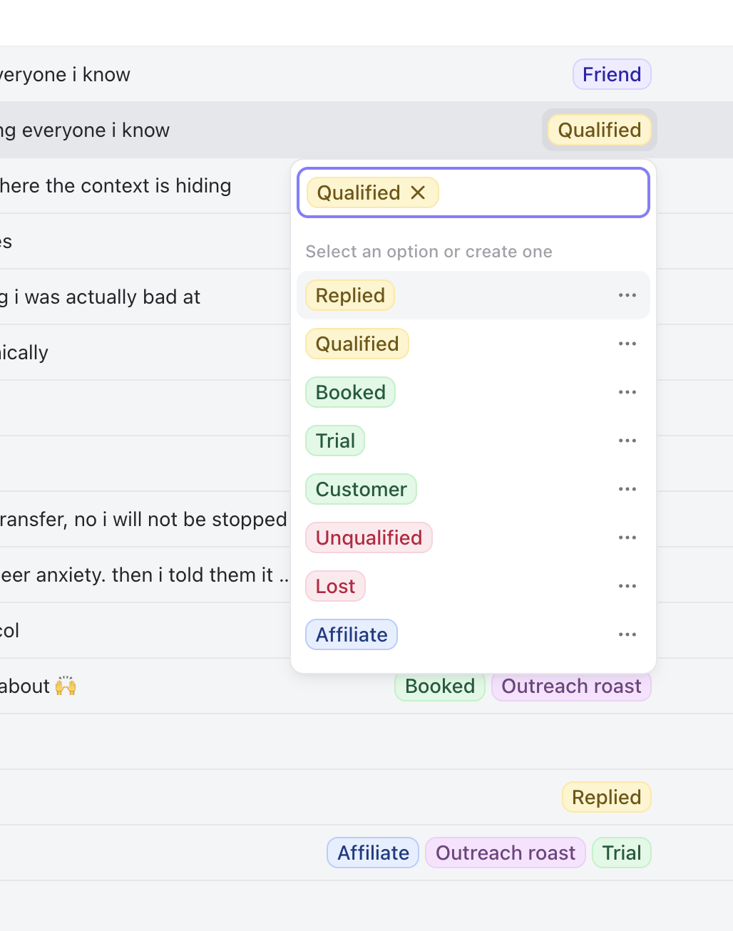 Inbox Tag From