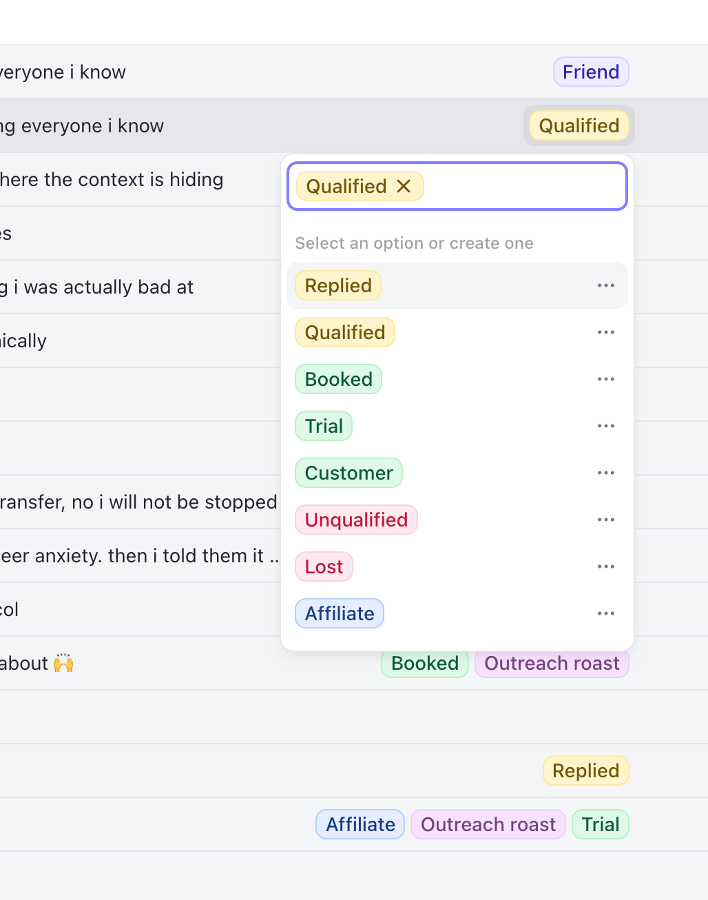 Inbox Tag From
