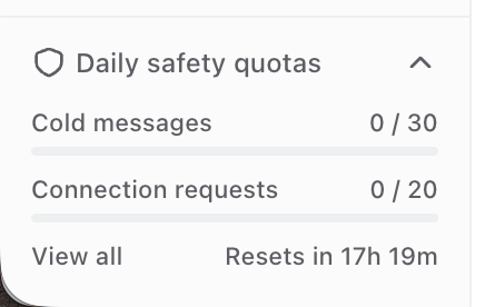Shared Safety Quotas Inbox Sharing