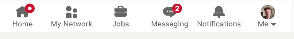 Linkedin Navbar