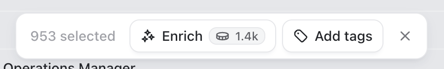Bulk Enrich
