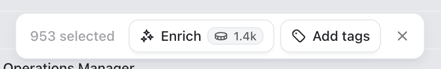 Bulk Enrich