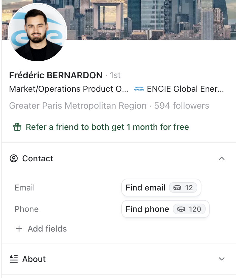 Find Email And Phone