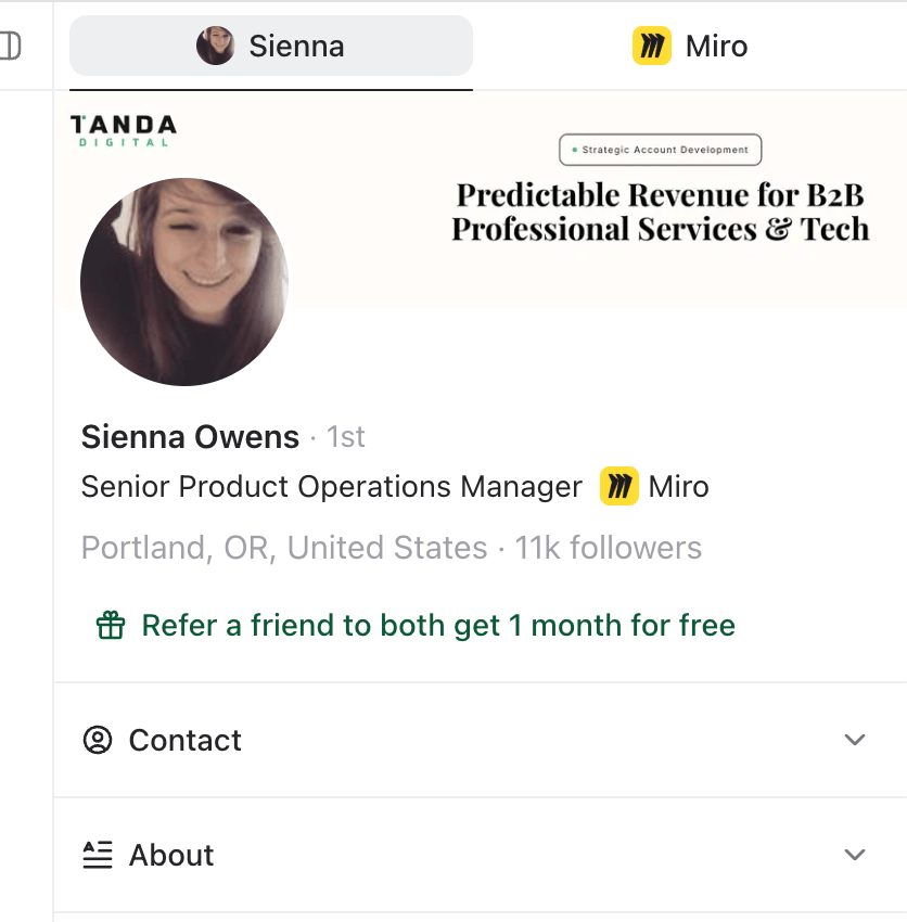 Refer From Sidebar