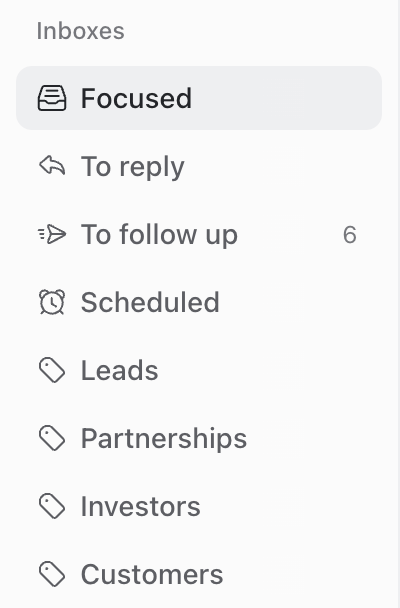 Create New Inboxes With Tags