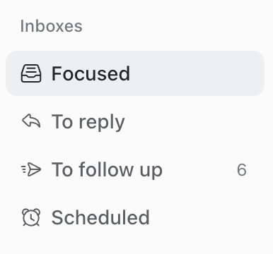 Default Inboxes