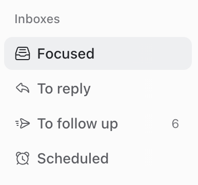 Default Inboxes