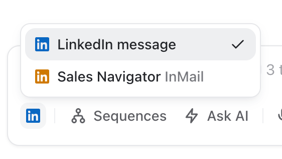 Switch Inmail Linkedin Dm