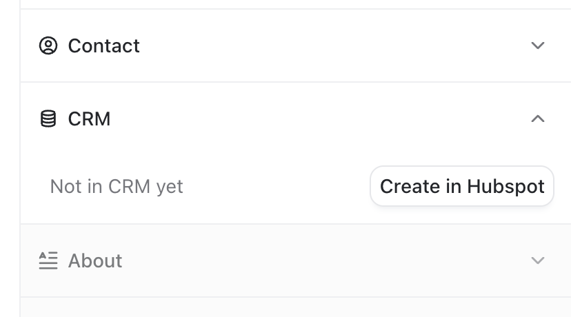 Create In Crm