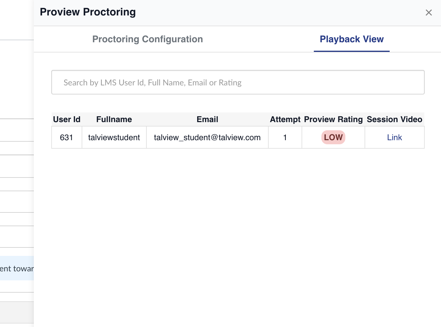 Index Rating Table Pn Index Rating Table Pn
