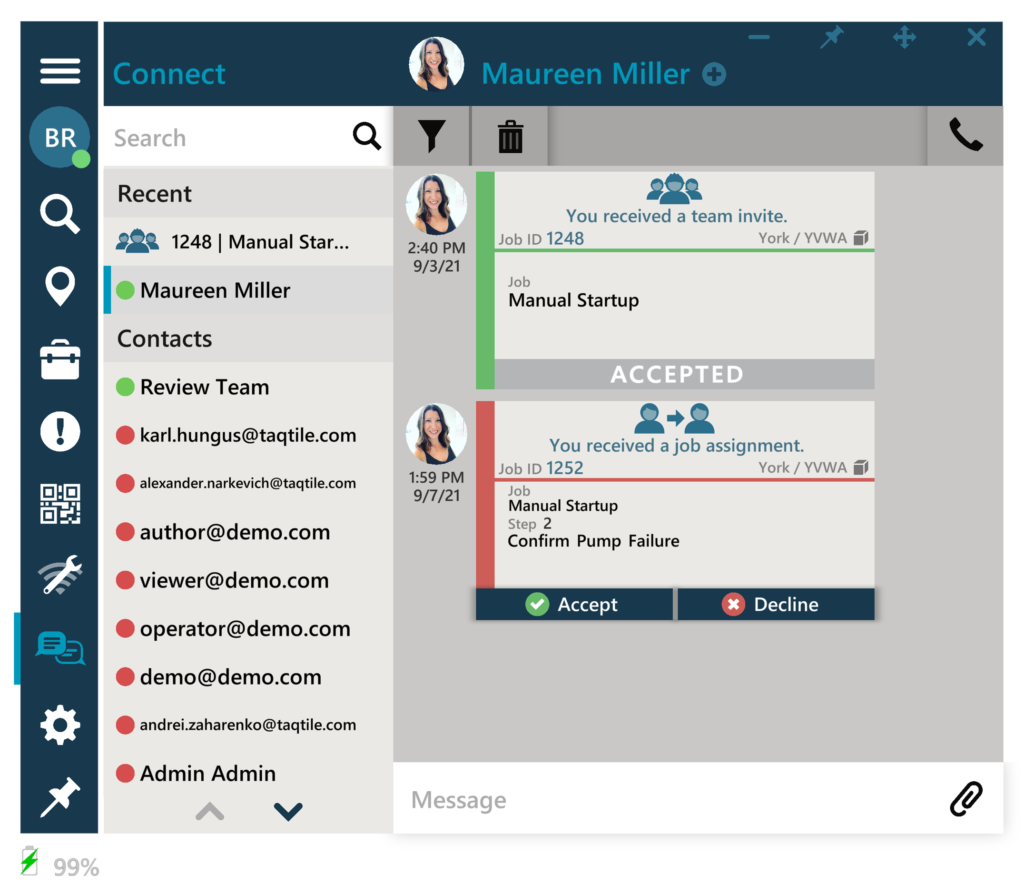 25 Ad Hoc Job Assignment Card