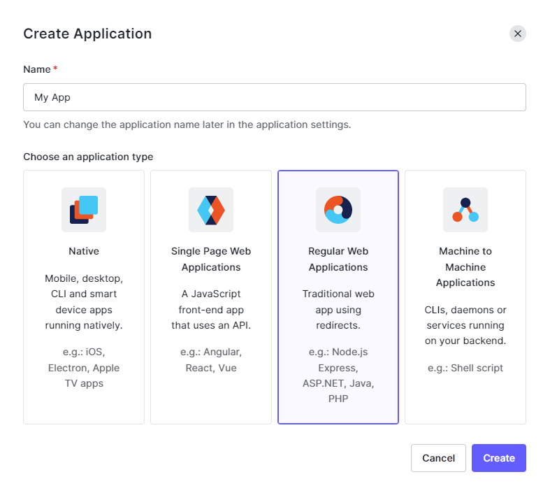Regular Web Applications