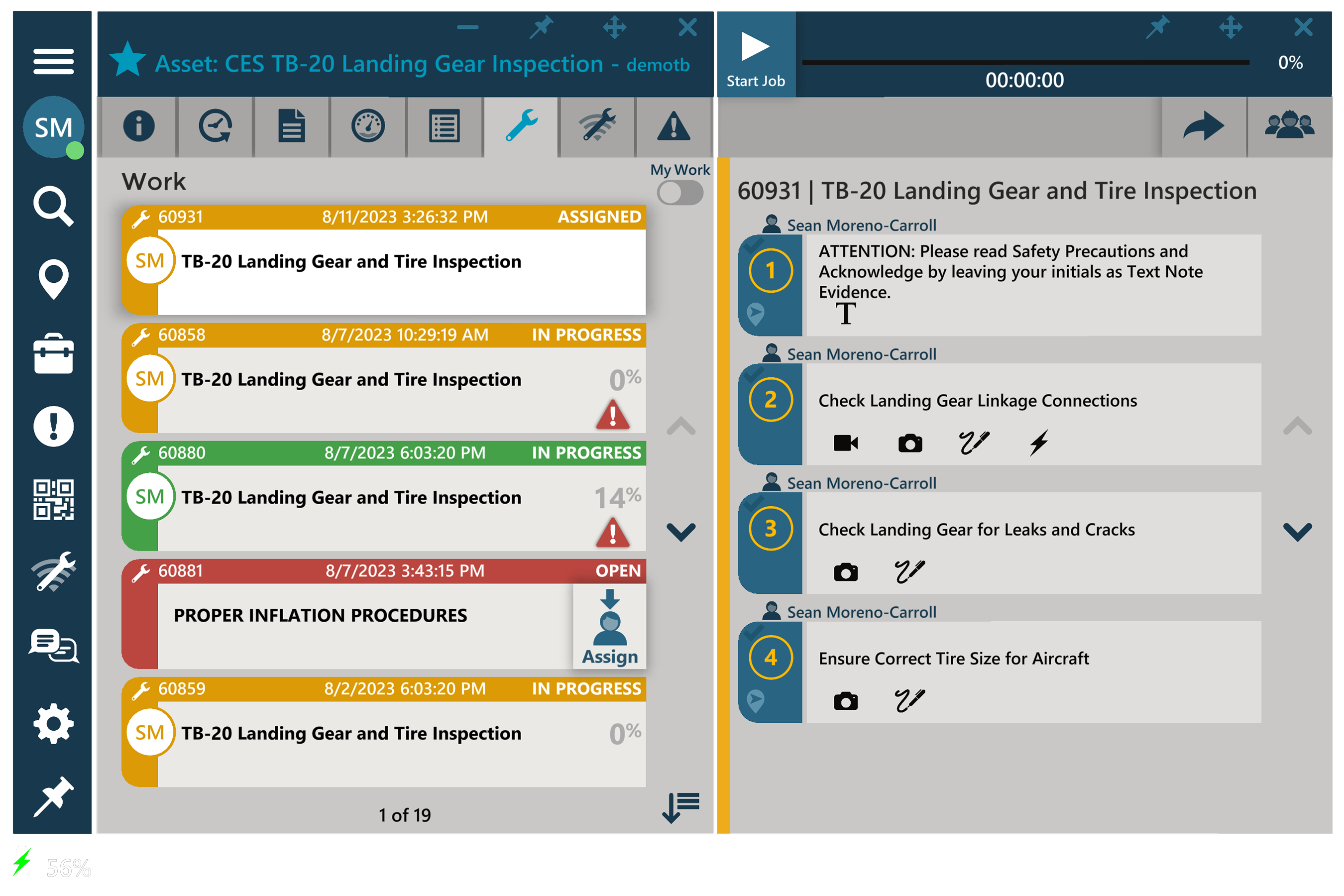 Perform Job Start Job
