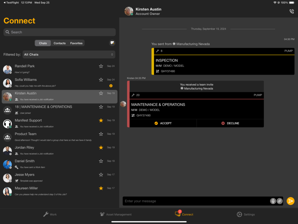 I Pad Org Specific Connect Cards