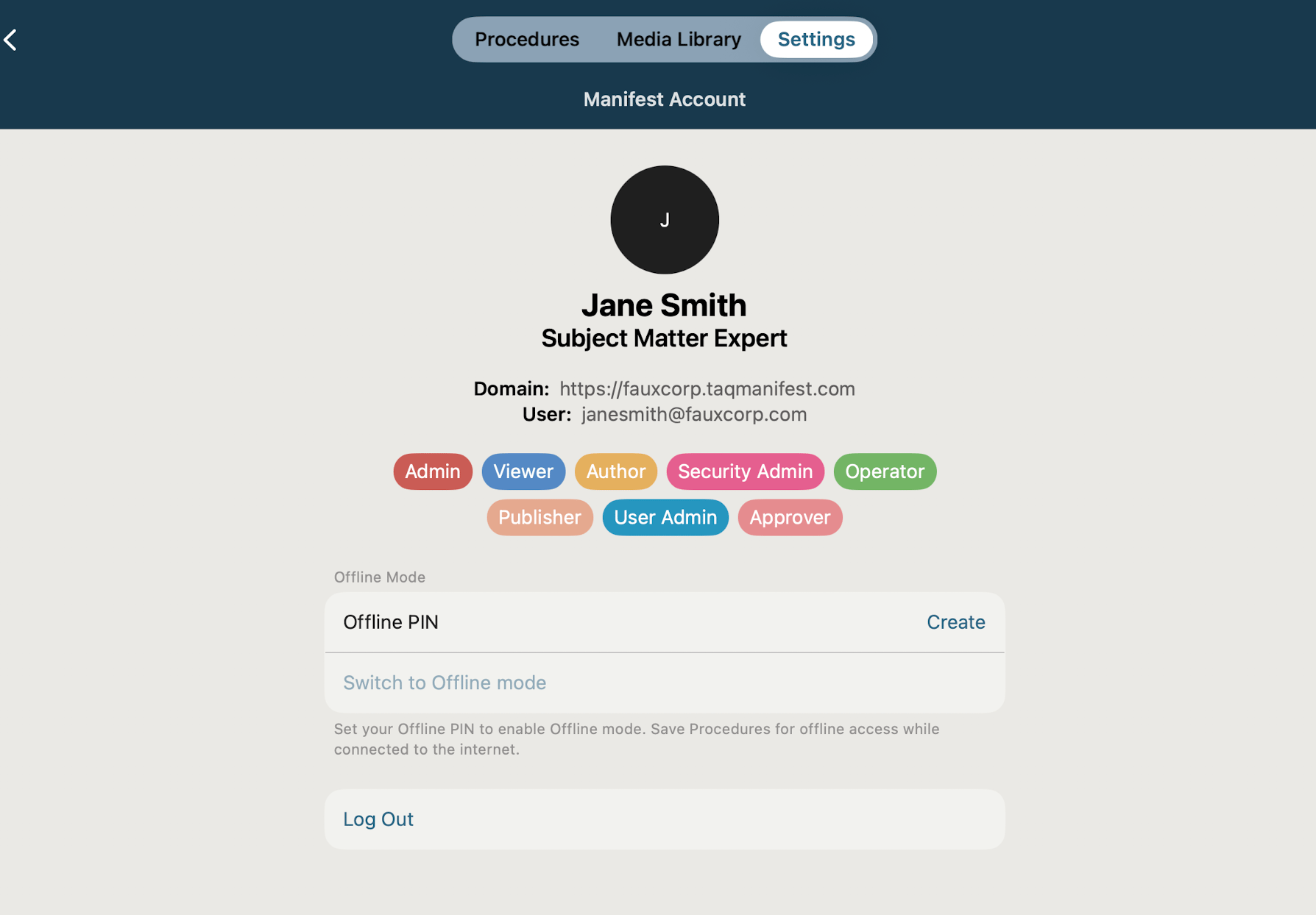 Maker Offline Mode Settings