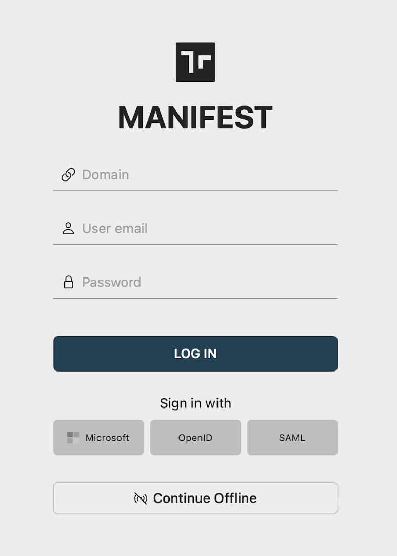 Maker Offline Sign In Option Maker Offline Sign In Option