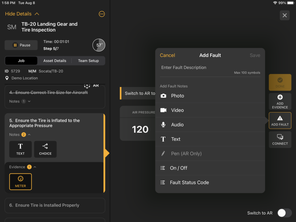 Faults Add Fault 080823
