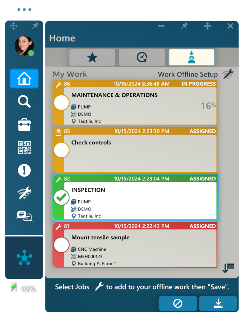 Home My Work Offline Setup