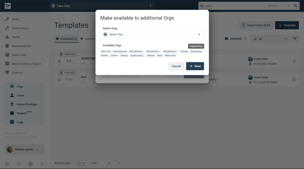 Import Org Selector No Asset Classes1