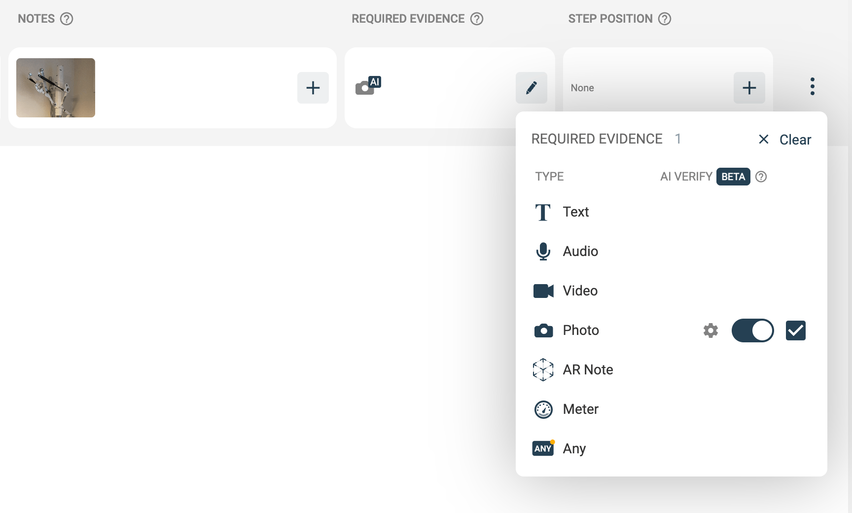 AI Verify Authoring Toggle On