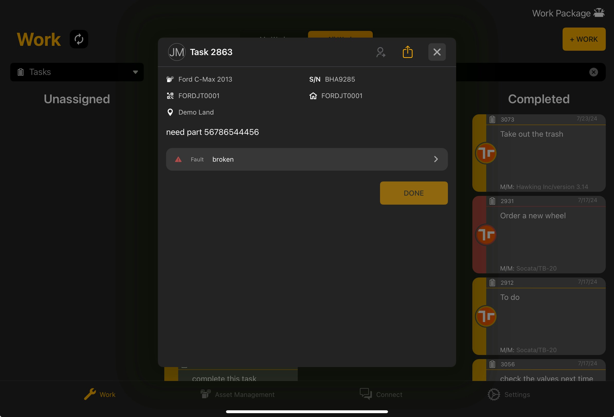 I Pad Work Board Task 40
