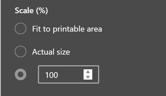 Change Defaultsettingto100