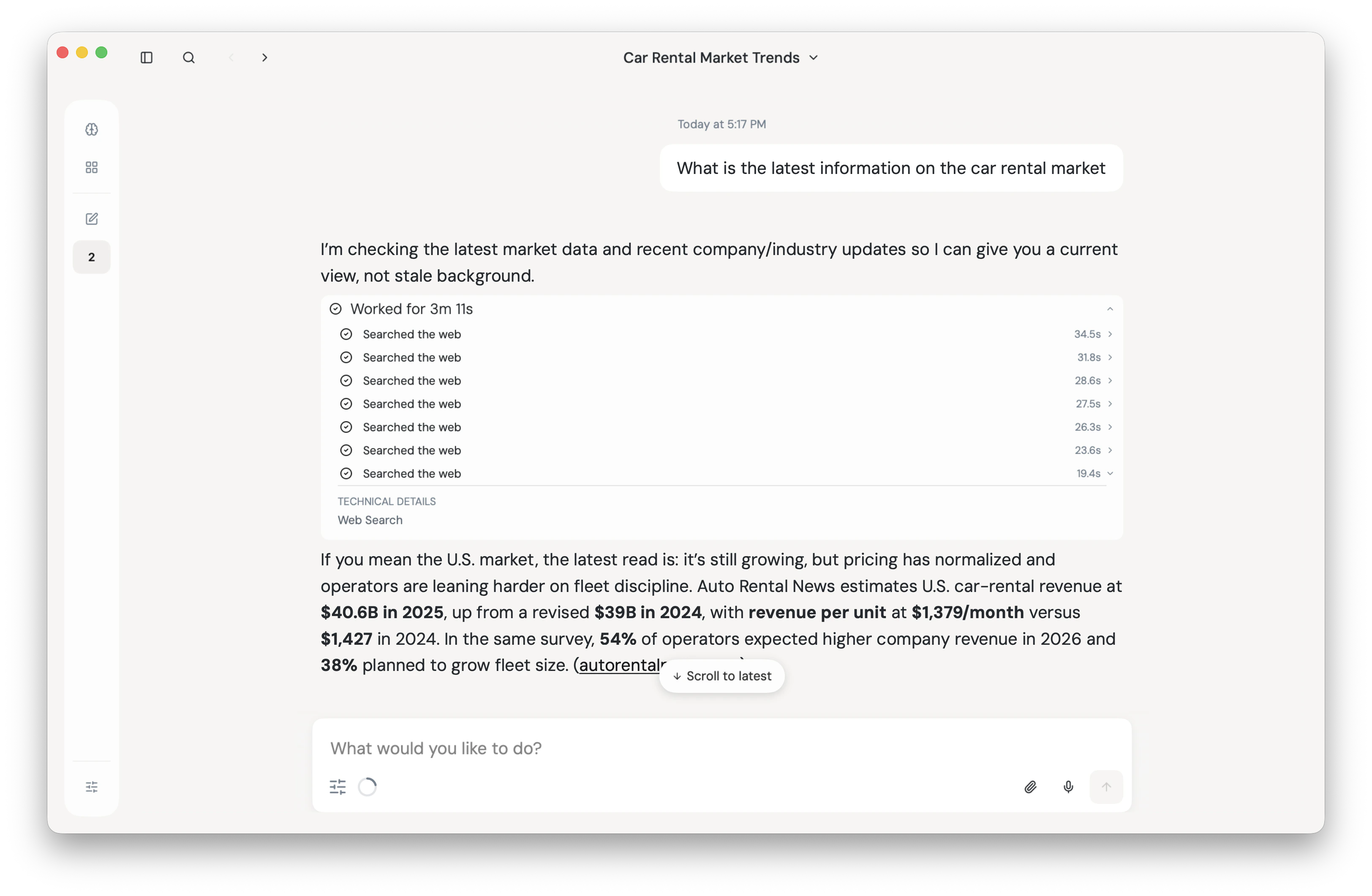 Vellum Assistant with Tavily