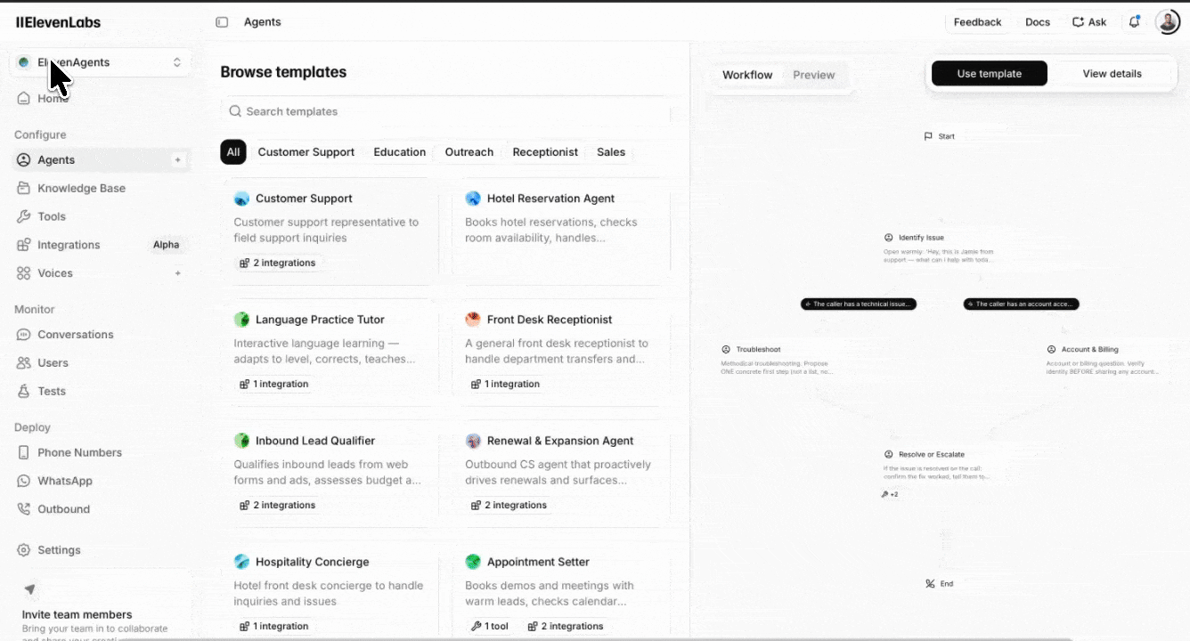ElevenLabs Tavily integration walkthrough