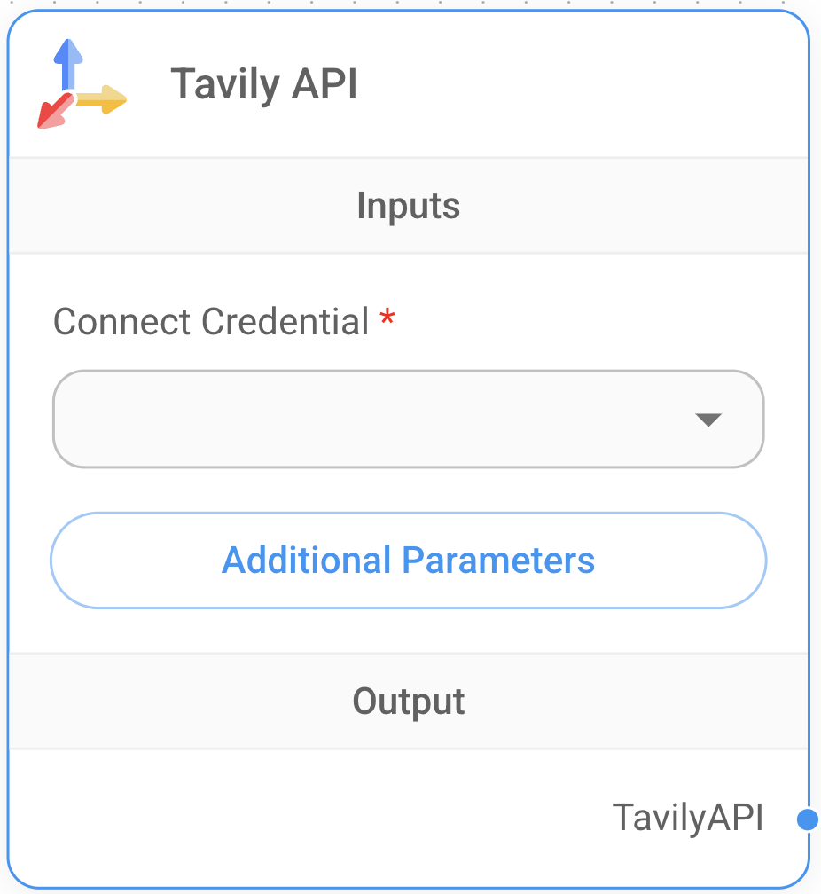 Flowise Tavily Integration