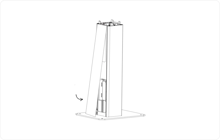 Tb Docs Fleets Kiosk Assembly Floor Stand 6
