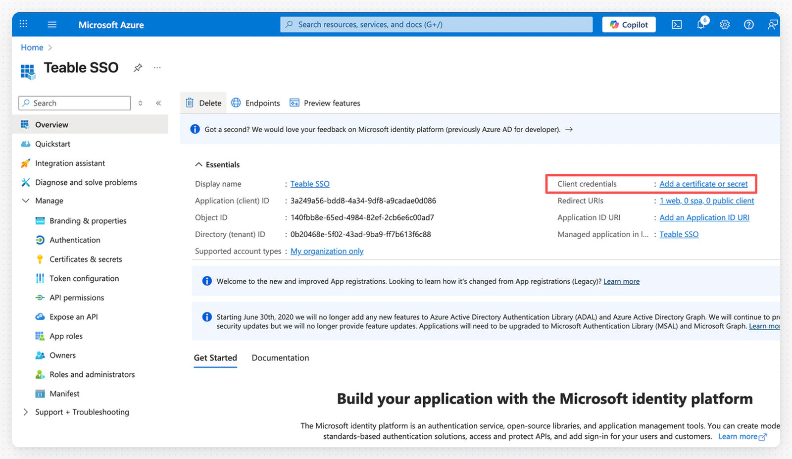 Azure Entra ID SSO 配置步骤 9