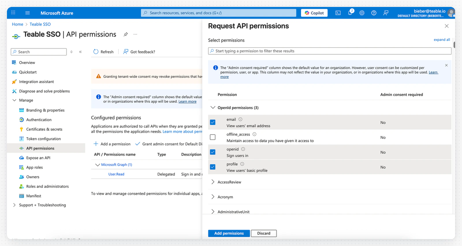 Azure Entra ID SSO 配置步骤 13