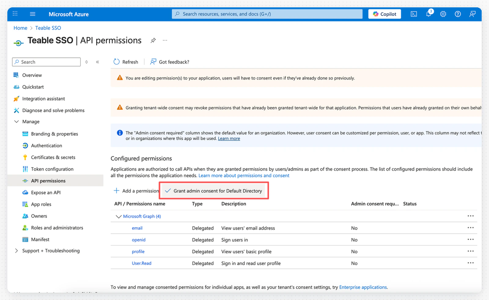 Azure Entra ID SSO 配置步骤 14