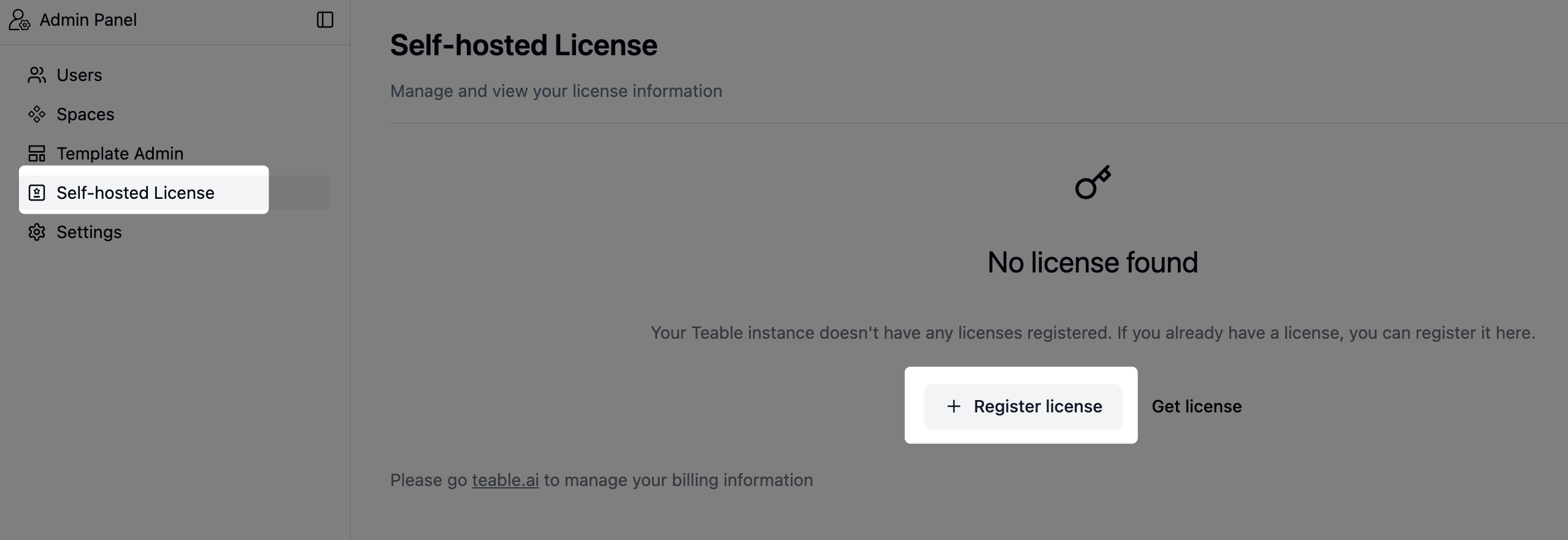 License activation confirmation