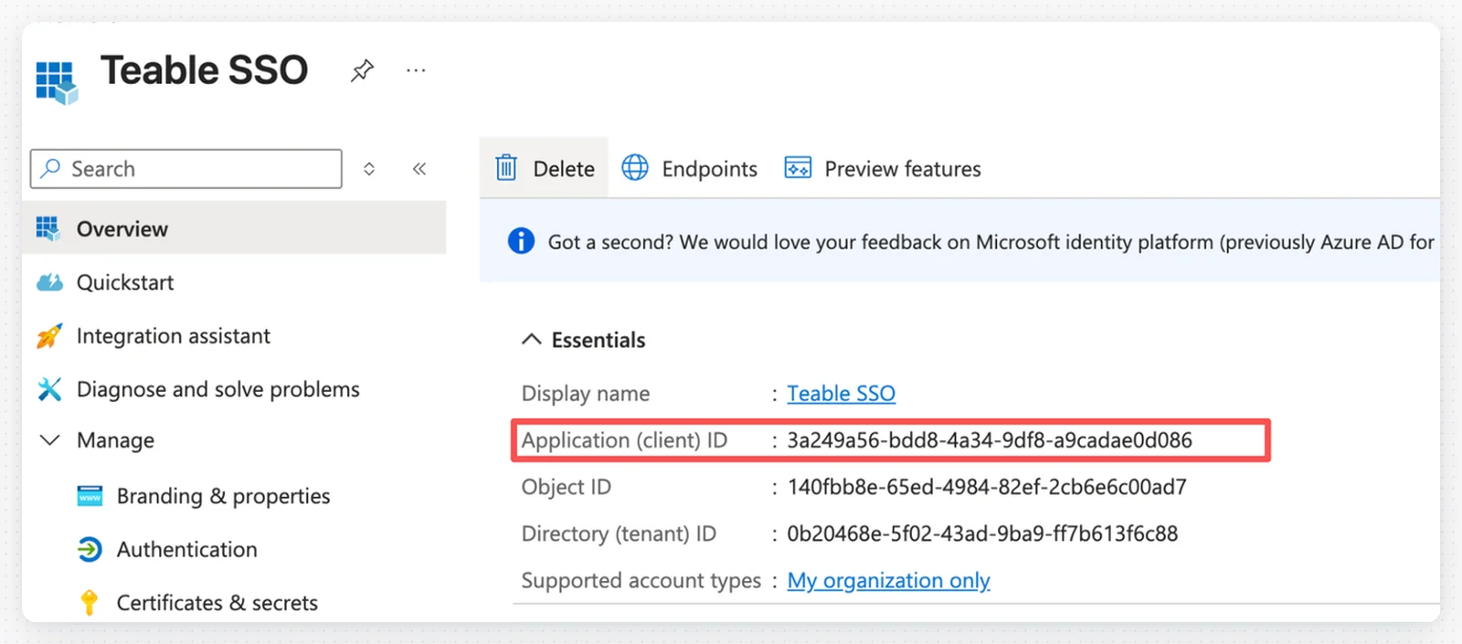 Azure Entra ID SSO 配置步骤 7
