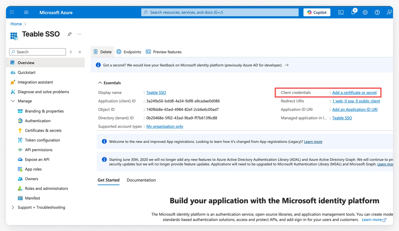 Azure Entra ID SSO 配置步骤 9