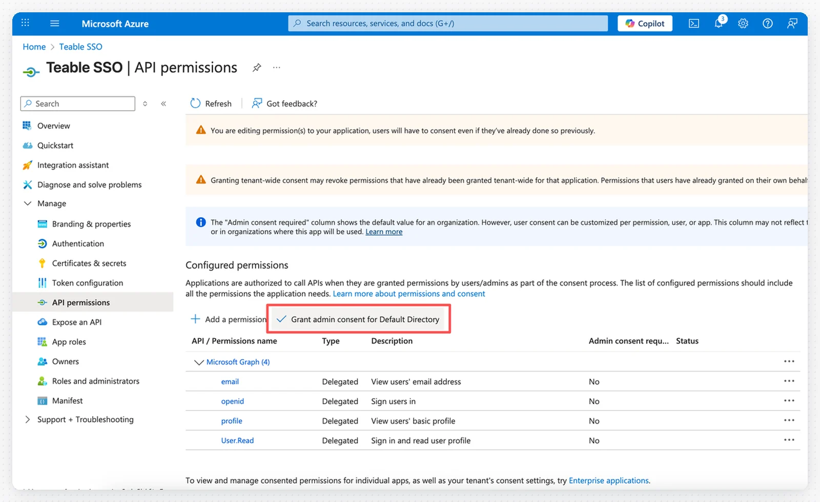 Azure Entra ID SSO 配置步骤 14
