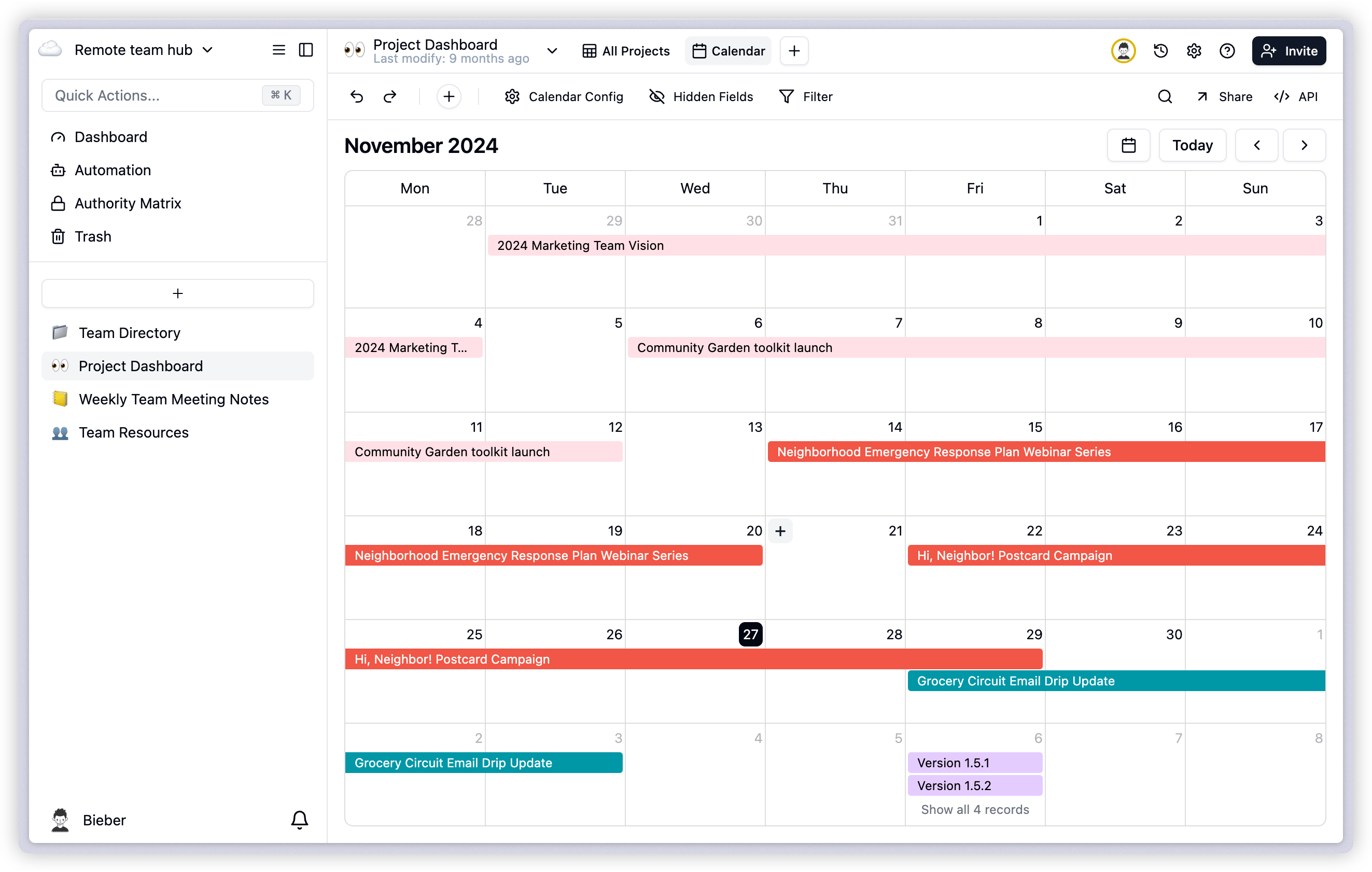 How to Add Calendar View screenshot