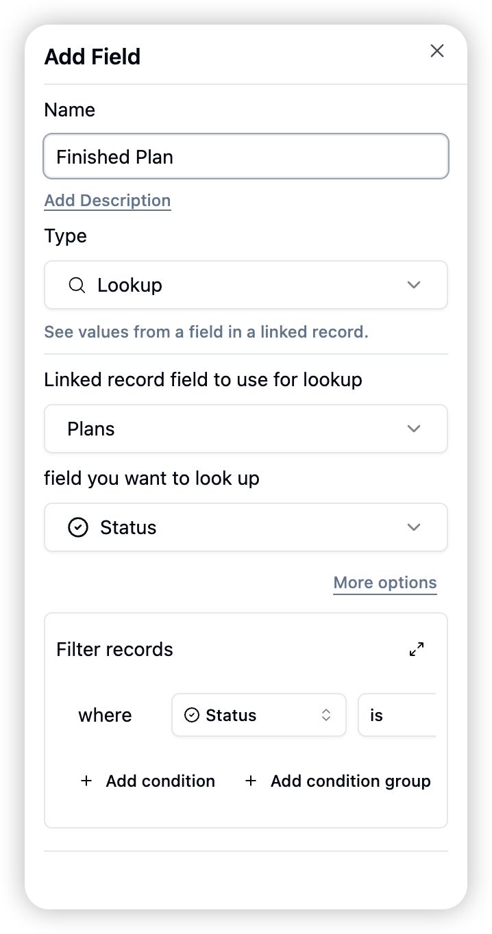 Lookup and Rollup Field Optimization screenshot