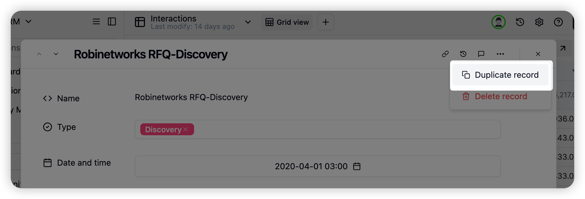 Method 2: Through Edit Form screenshot