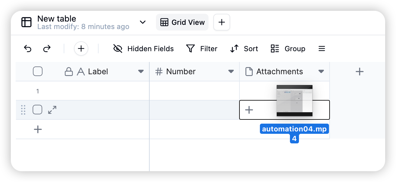 Drag and Drop File Upload screenshot