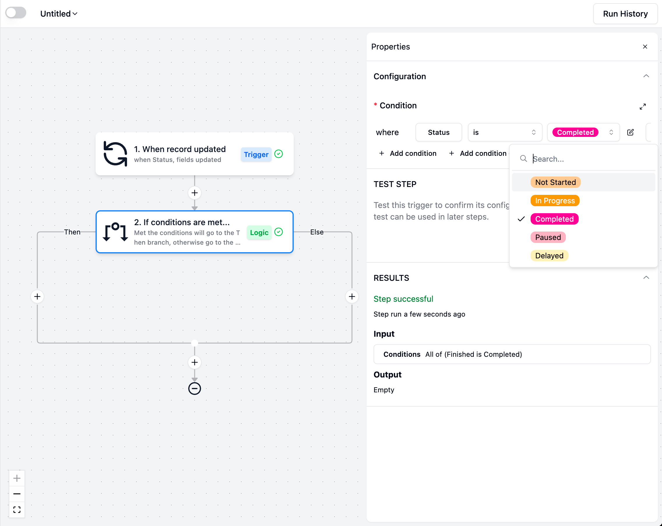Enhanced Automation System screenshot