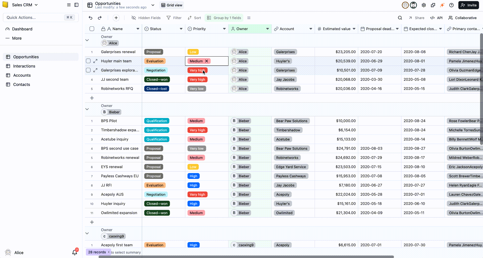 Cell-level Permission Control screenshot
