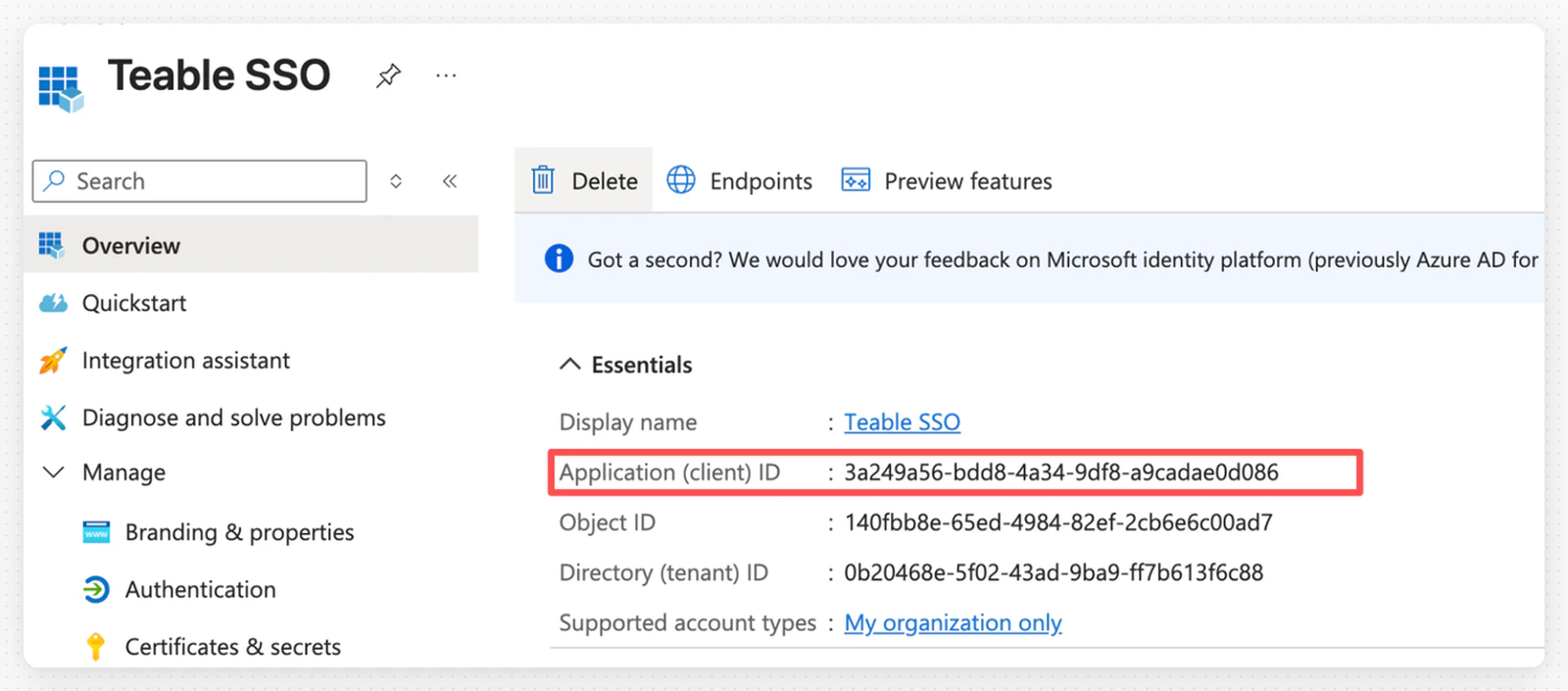 Azure Entra ID SSO 配置步骤 7