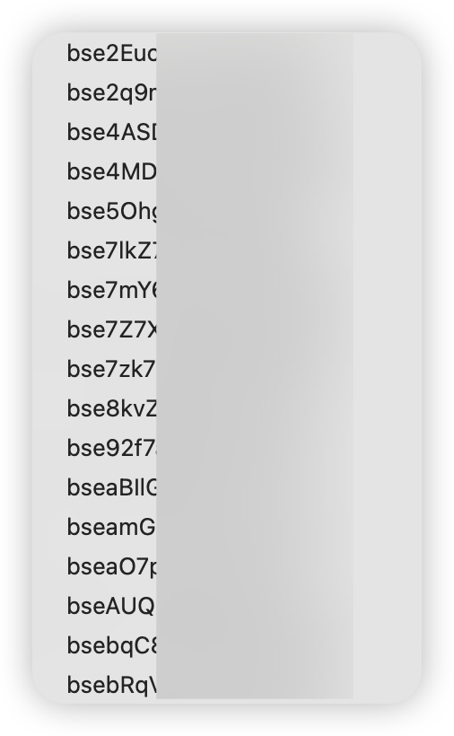 base id in TablePlus