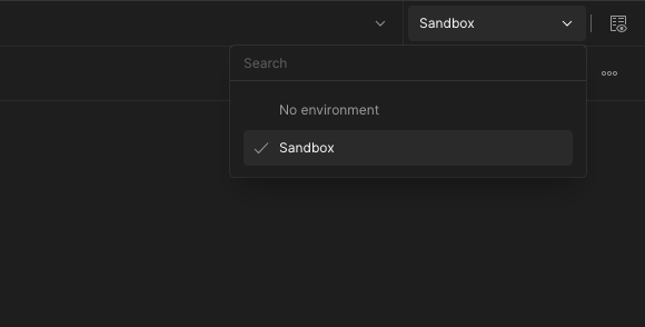 Postman Environment