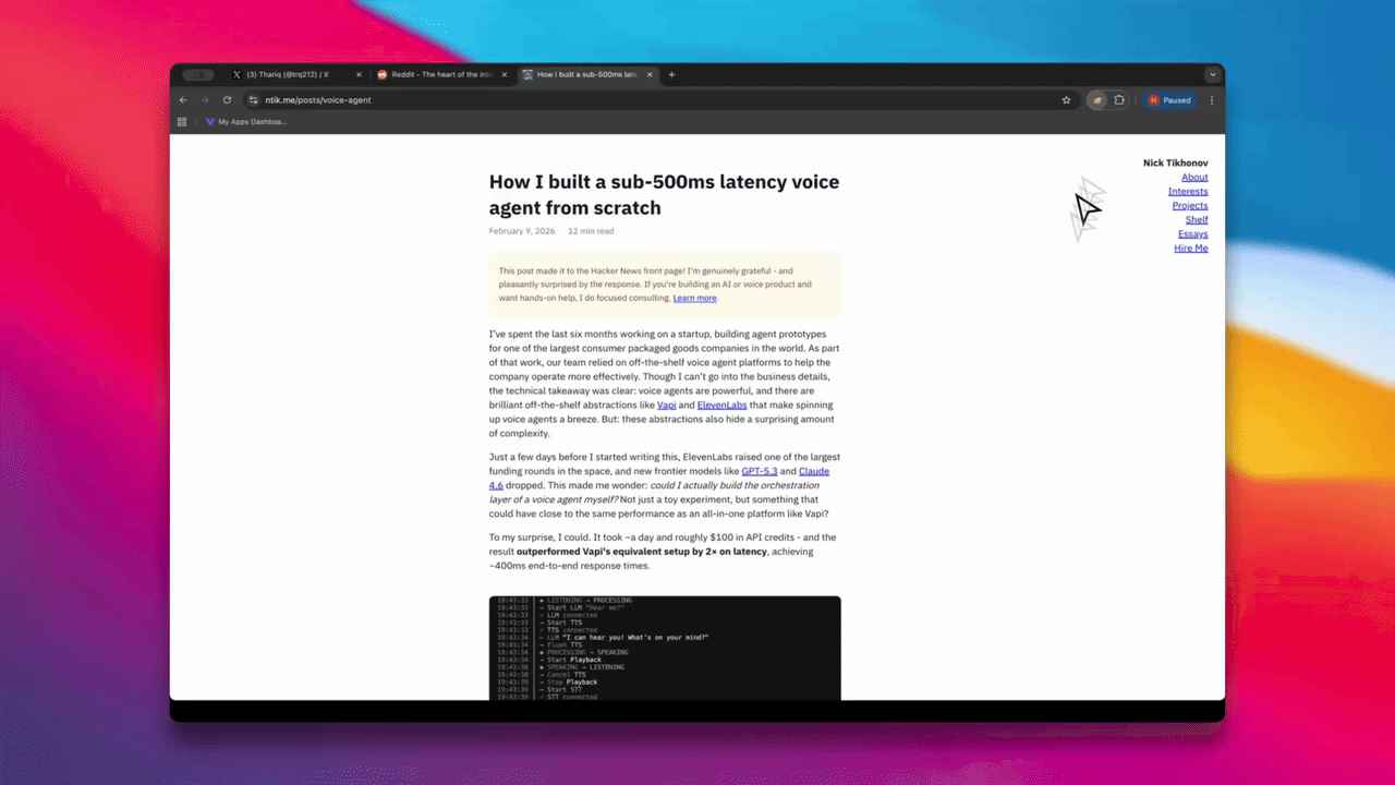 Save for Summary 데모 — 확장 프로그램으로 페이지 저장