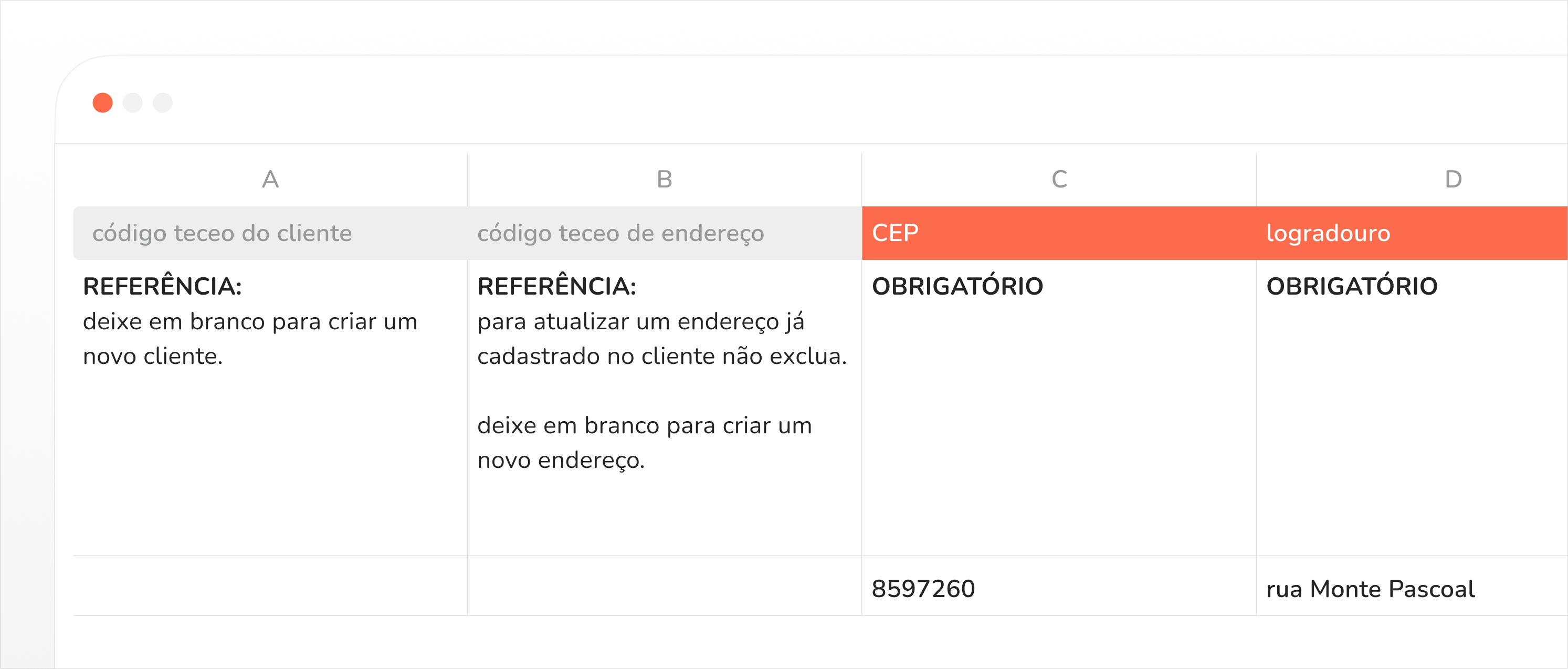 44 Planilha Vincular Enderecos Clientes