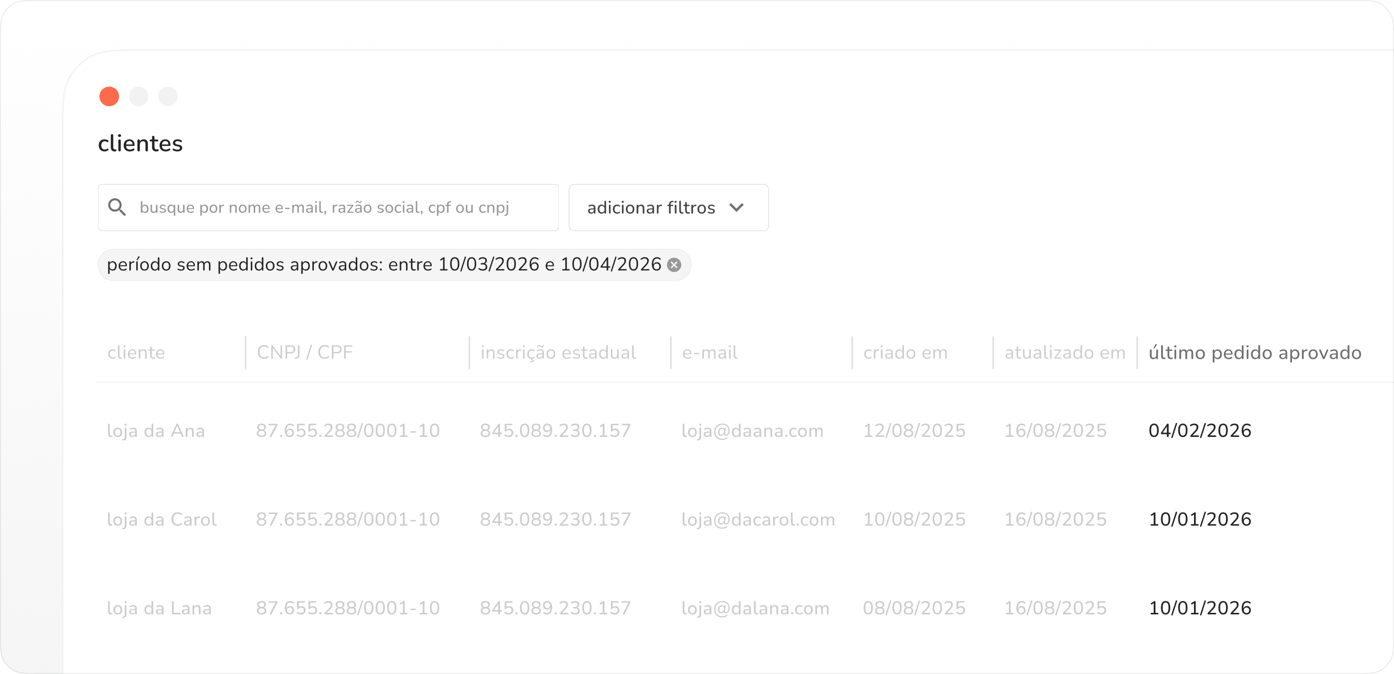 identifique clientes dormentes